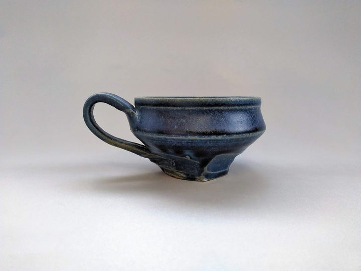 Deep Blue Glazed Soup Cup - Crafted By Kazuhito Yamamoto