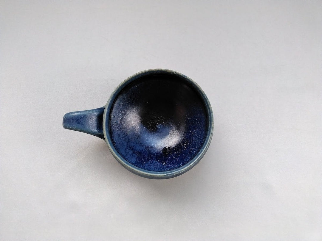 Deep Blue Glazed Soup Cup - Crafted By Kazuhito Yamamoto