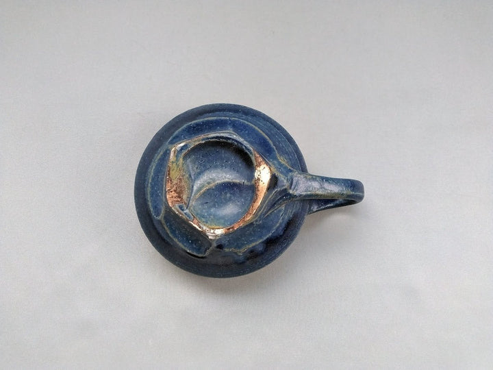 Deep Blue Glazed Soup Cup - Crafted By Kazuhito Yamamoto