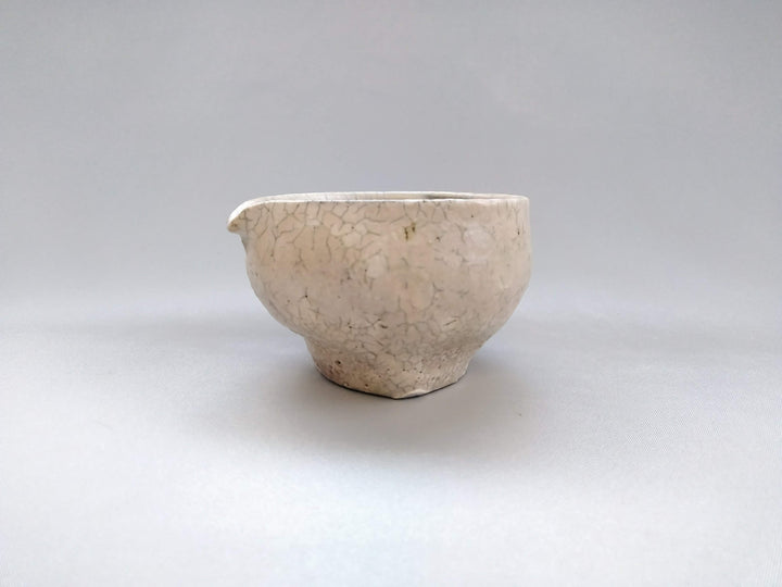 Vidro White Slip Katakuchi Small Bowl - Crafted By Kazuhito Yamamoto
