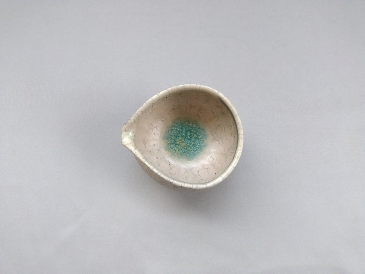 Vidro White Slip Katakuchi Small Bowl - Crafted By Kazuhito Yamamoto
