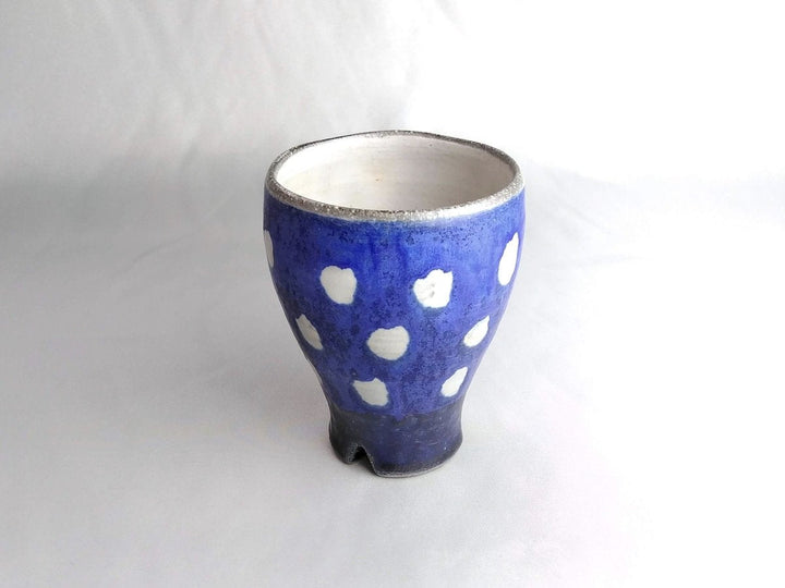 Blue dot Beer Mug - Crafted By Tatsuo Otomo