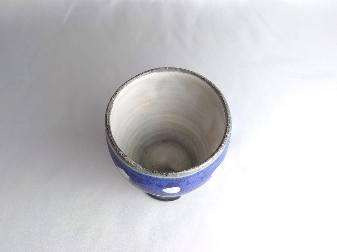 Blue dot Beer Mug - Crafted By Tatsuo Otomo