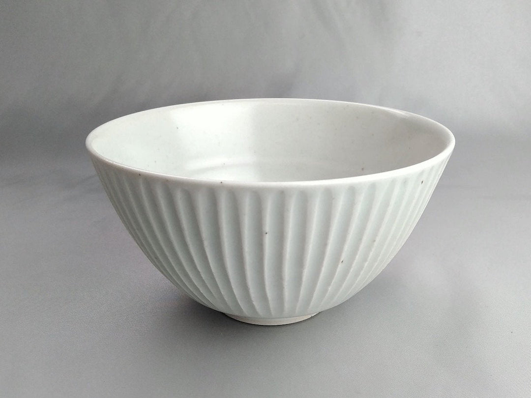 Ash Glazed Ridged multipurpose Bowl - Crafted By Pottery Ao