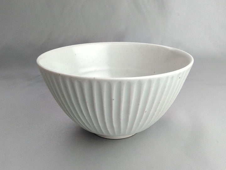 Ash Glazed Ridged multipurpose Bowl - Crafted By Pottery Ao
