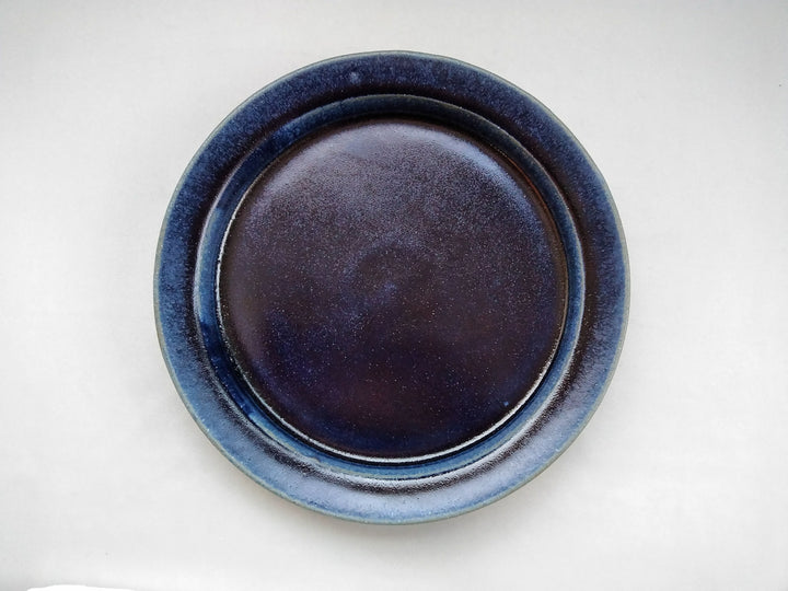Deep Blue Glazed Rim Dinner Bowl - Crafted By Kazuhito Yamamoto