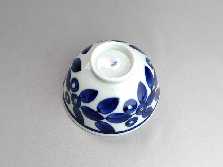 Olive Rice Bowl LapisLazuli - Crafted By Kangso Kiln