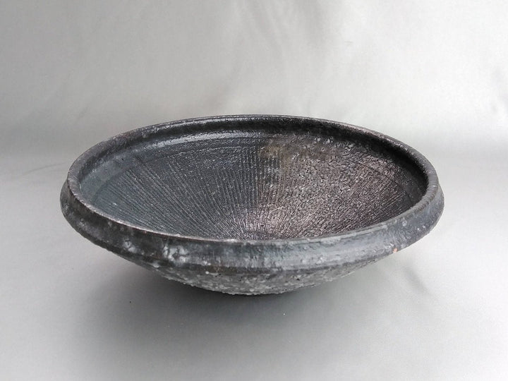 Black oyster mushroom 7-Sun mortar - Crafted By Masahiro Kumagai