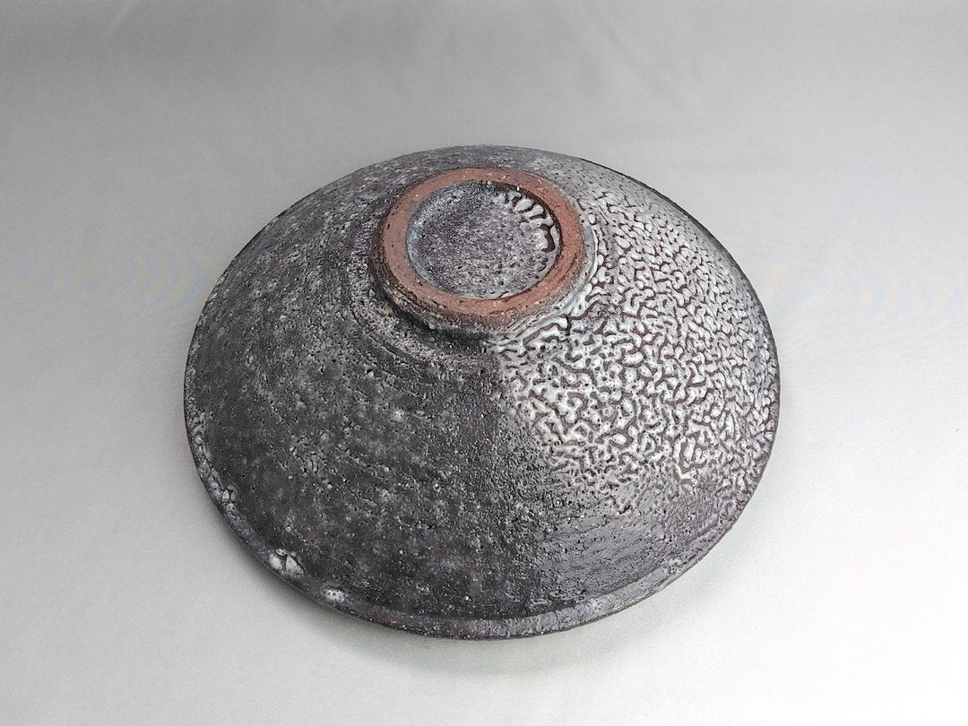 Black oyster mushroom 7-Sun mortar - Crafted By Masahiro Kumagai