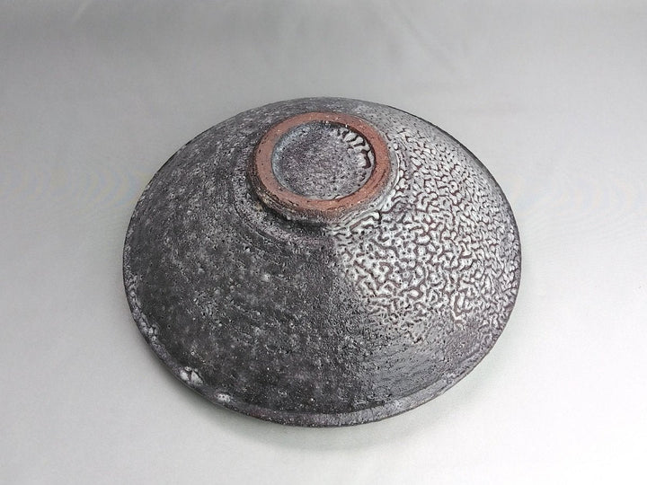 Black oyster mushroom 7-Sun mortar - Crafted By Masahiro Kumagai