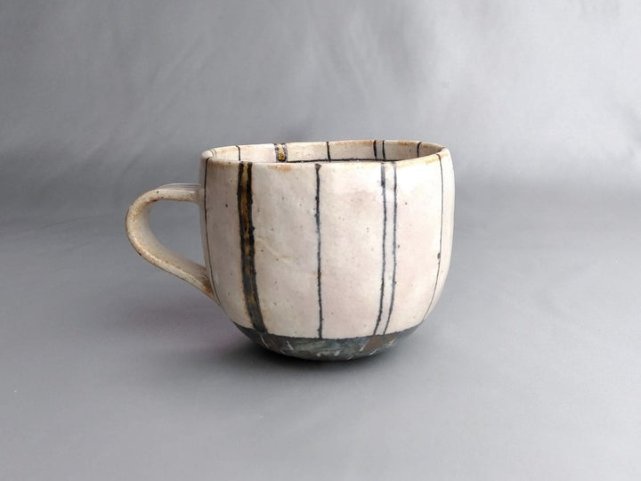Two-Color Tokusamaru Mug Green - Crafted By Masashi Sato