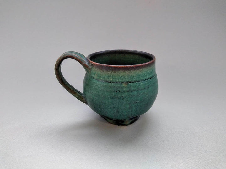 Matte Oribe Round Mug - Crafted By Kazuhito Yamamoto
