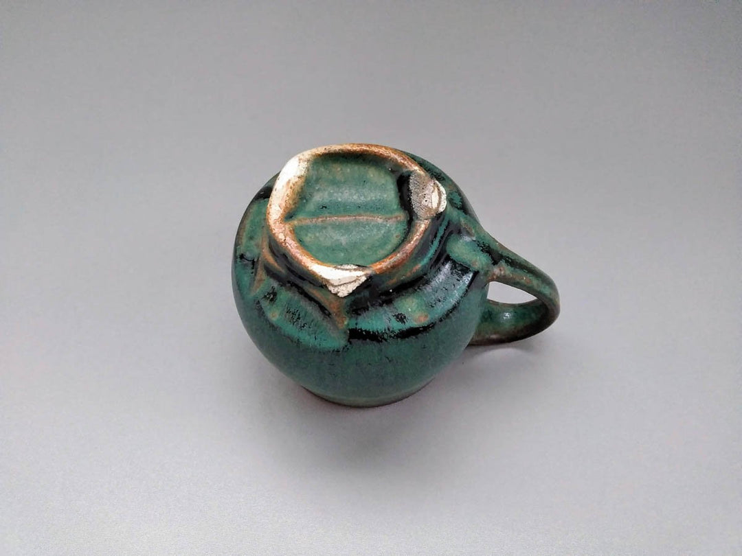 Matte Oribe Round Mug - Crafted By Kazuhito Yamamoto