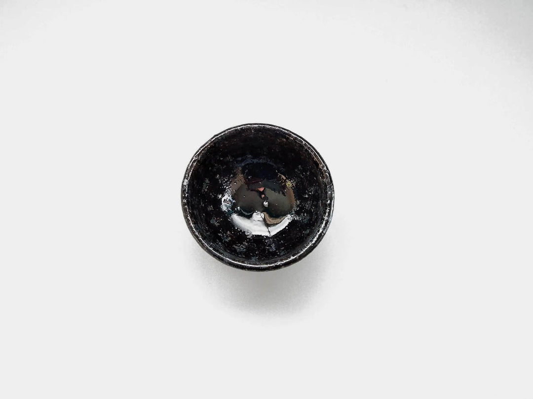 Mouse Ash Glazed Round Cup, Japanese pottery (ceramic)