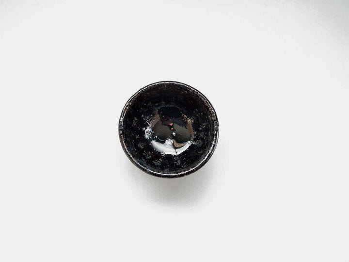 Mouse Ash Glazed Round Cup, Japanese pottery (ceramic)