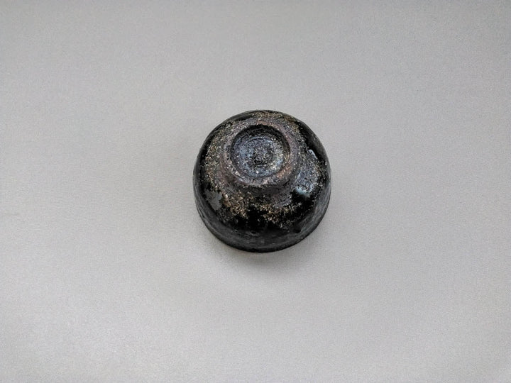 Mouse Ash Glazed Round Cup, Japanese pottery (ceramic)