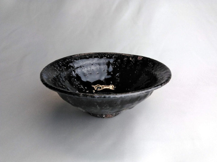 Mouse Ash Glazed 4.5-Sun Shallow Bowl - Crafted By Seiji Okuda