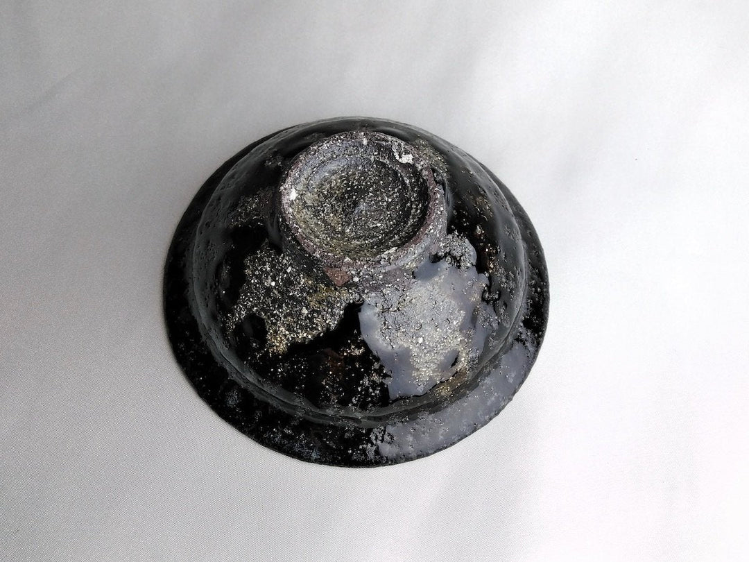 Mouse Ash Glazed 4.5-Sun Shallow Bowl - Crafted By Seiji Okuda