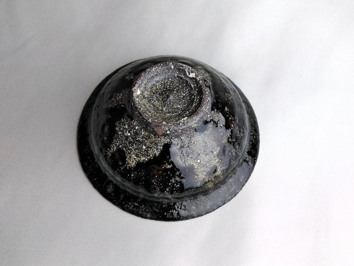 Mouse Ash Glazed 4.5-Sun Shallow Bowl - Crafted By Seiji Okuda