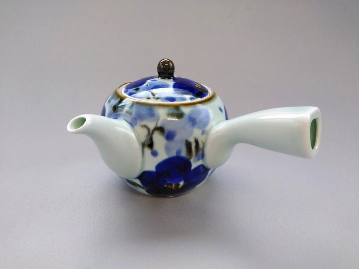 Underglazed Floral TeaPot - Crafted By Chojuro kiln