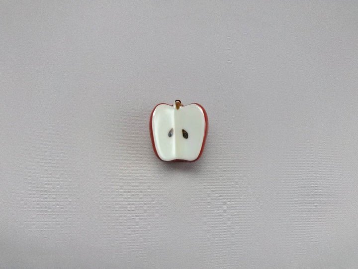 Nishiki Apple Chopstick Rest Red - Crafted By Koyo Kiln