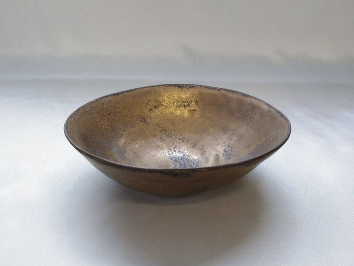 Gold Clay Glazed Round Small Bowl - Crafted By Kikaku Pottery
