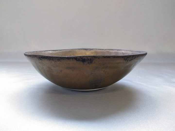 Gold Clay Glazed Round Small Bowl - Crafted By Kikaku Pottery