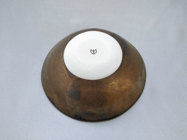 Gold Clay Glazed Round Small Bowl - Crafted By Kikaku Pottery