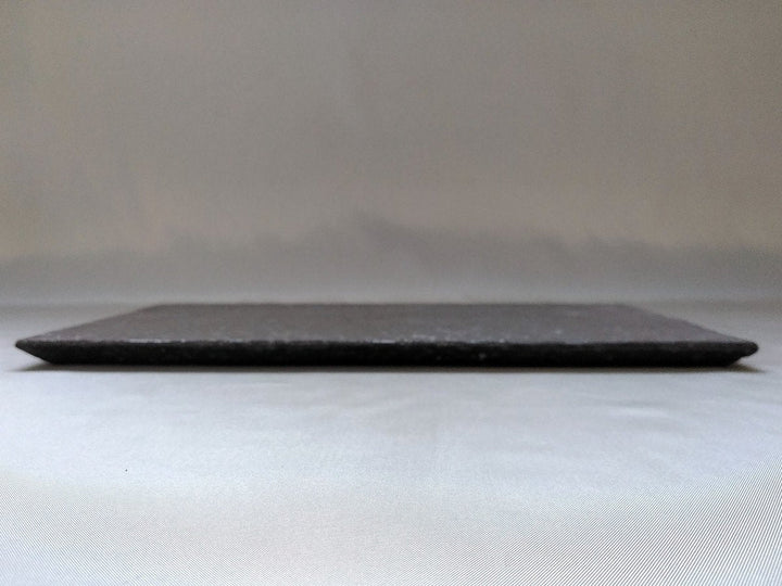 Black crab Long Square Plate - Crafted By Masahiro Kumagai