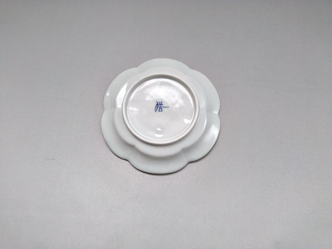 Rinka Plate S Underglazed Small Flower Chirashi - Crafted By Koyo Kiln