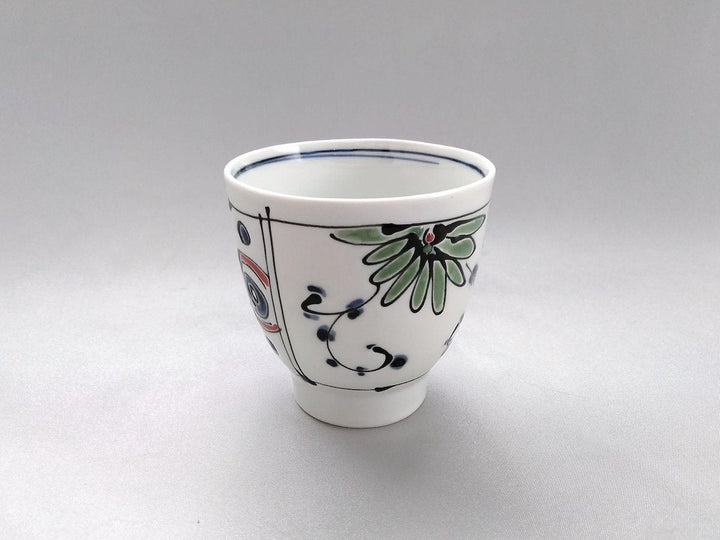 Fuyo hand Tea Cup Green — Hand-Glazed Japanese Pottery by Fukuho Kiln
