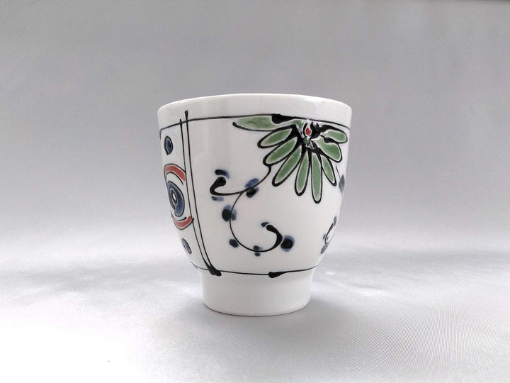 Fuyo hand Tea Cup Green — Hand-Glazed Japanese Pottery by Fukuho Kiln