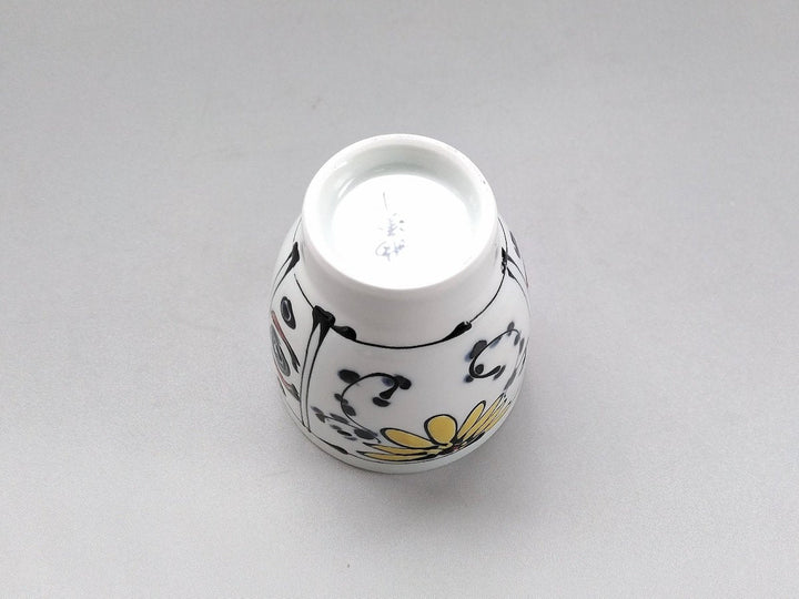 Fuyo hand Tea Cup Yellow — Hand-Glazed Japanese Pottery by Fukuho Kiln