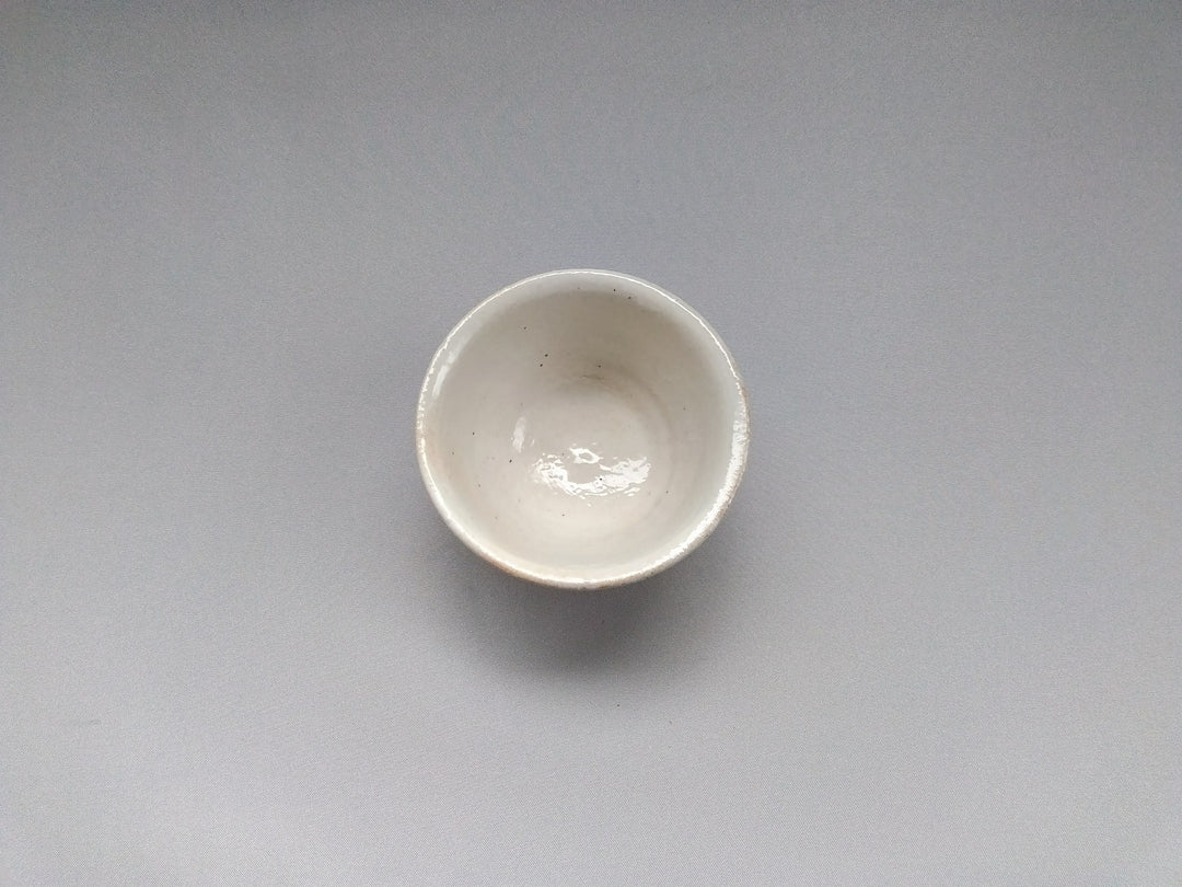 Iron Sprinkled Carved Guinomi - Crafted By Furutani Pottery