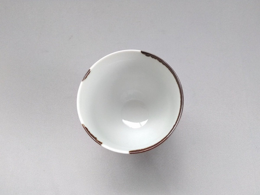 Half line Tea Cup Blue — Hand-Glazed Japanese Pottery by Fukuho Kiln