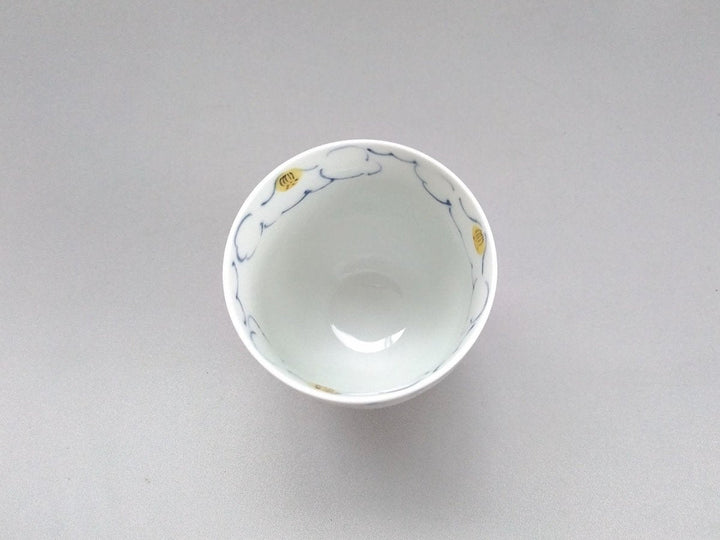 Hanazume Tea Cup Blue - Crafted By Koso Kiln