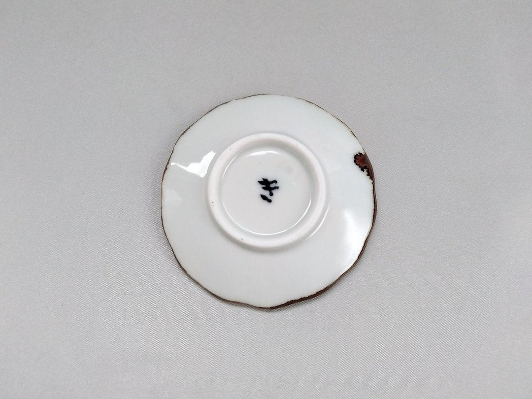 Red pea Plate top dog - Crafted By Soramoe Pottery