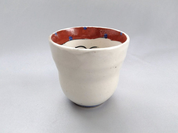 Hyottoko Tea Cup - Crafted By Pottery Raku