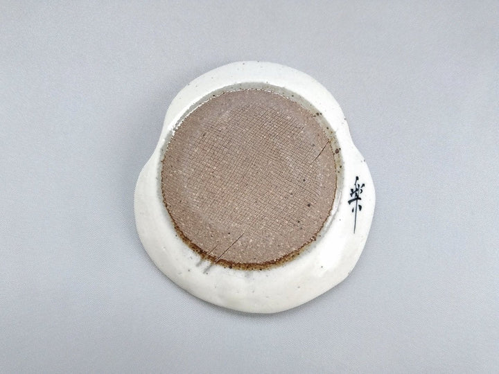 Hyottoko face-Shaped Small Plate — Hand-Glazed Japanese Pottery by Pottery Raku