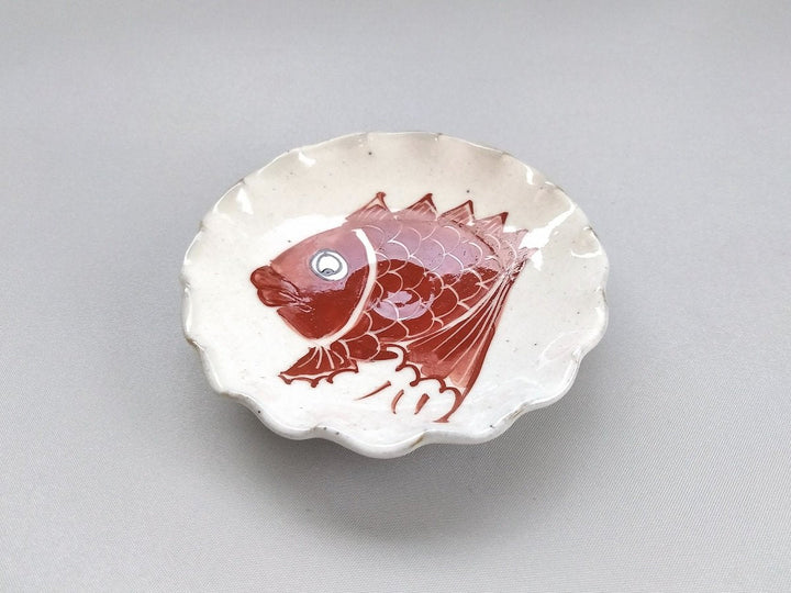 Medetaiwa Flower Small Plate - Crafted By Pottery Raku