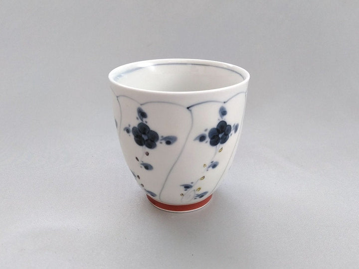 Sometsuke nazuna Pattern Tea Cup Red - Crafted By Koso Kiln