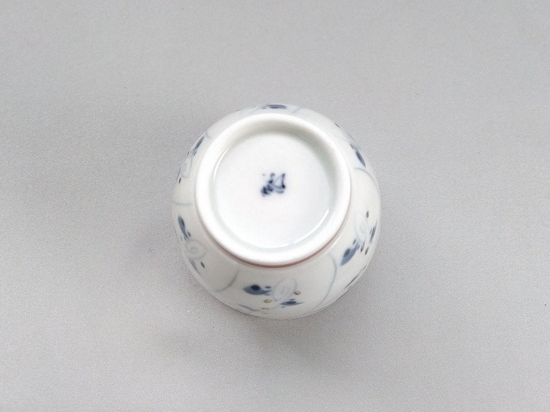Sometsuke nazuna Pattern Tea Cup Red - Crafted By Koso Kiln