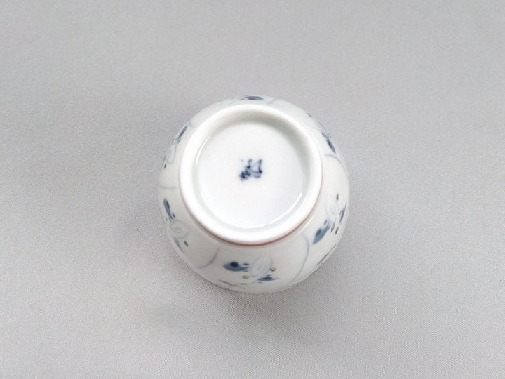 Sometsuke nazuna Pattern Tea Cup Red - Crafted By Koso Kiln