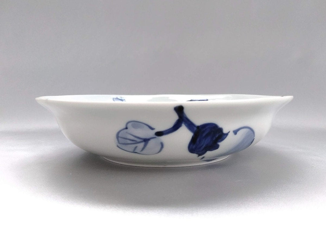 Multi-use Pot with Underglazed Eggplant Pattern Rim - Crafted By Koyo Kiln