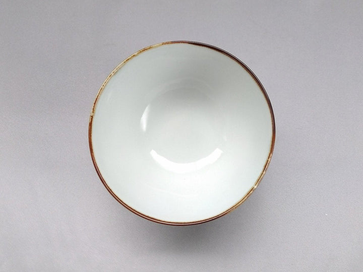 Ridged Rice Bowl Large Leaves - Crafted By Koyo Kiln