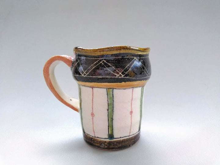 Mug Scraping Zigzag Tokusa - Crafted By Jun Kato