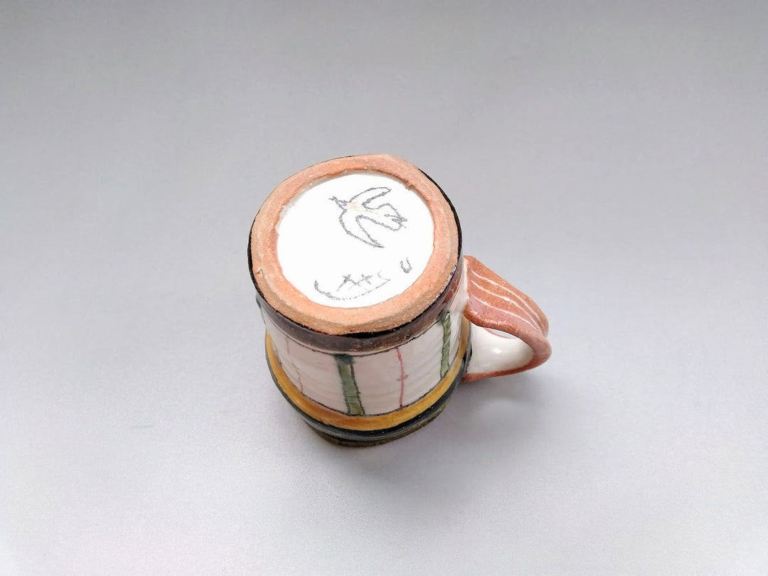 Mug Scraping Zigzag Tokusa - Crafted By Jun Kato