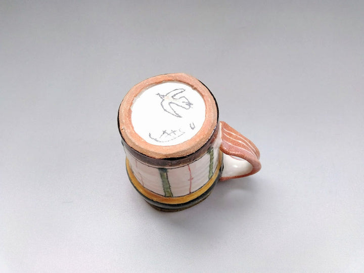 Mug Scraping Zigzag Tokusa - Crafted By Jun Kato