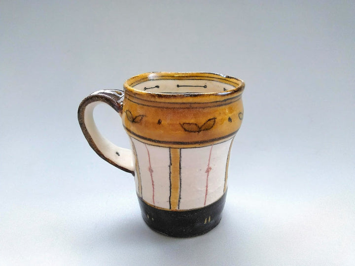 Mug Amber Leaves and Tokusa - Crafted By Jun Kato