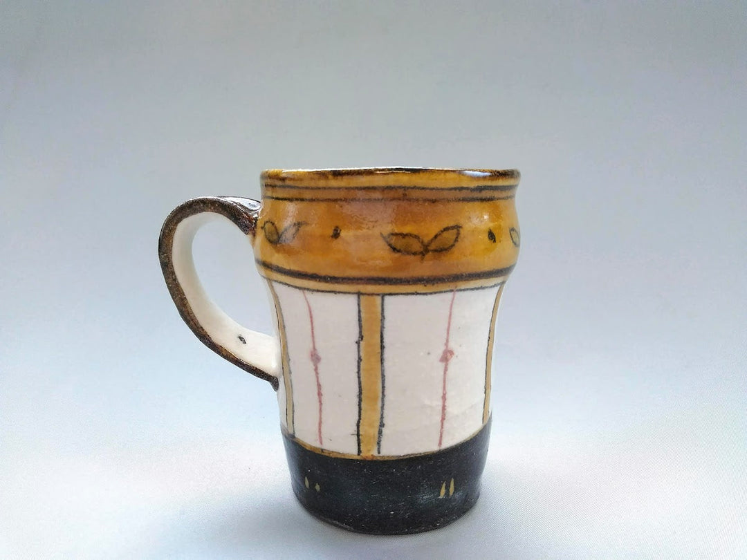 Mug Amber Leaves and Tokusa - Crafted By Jun Kato